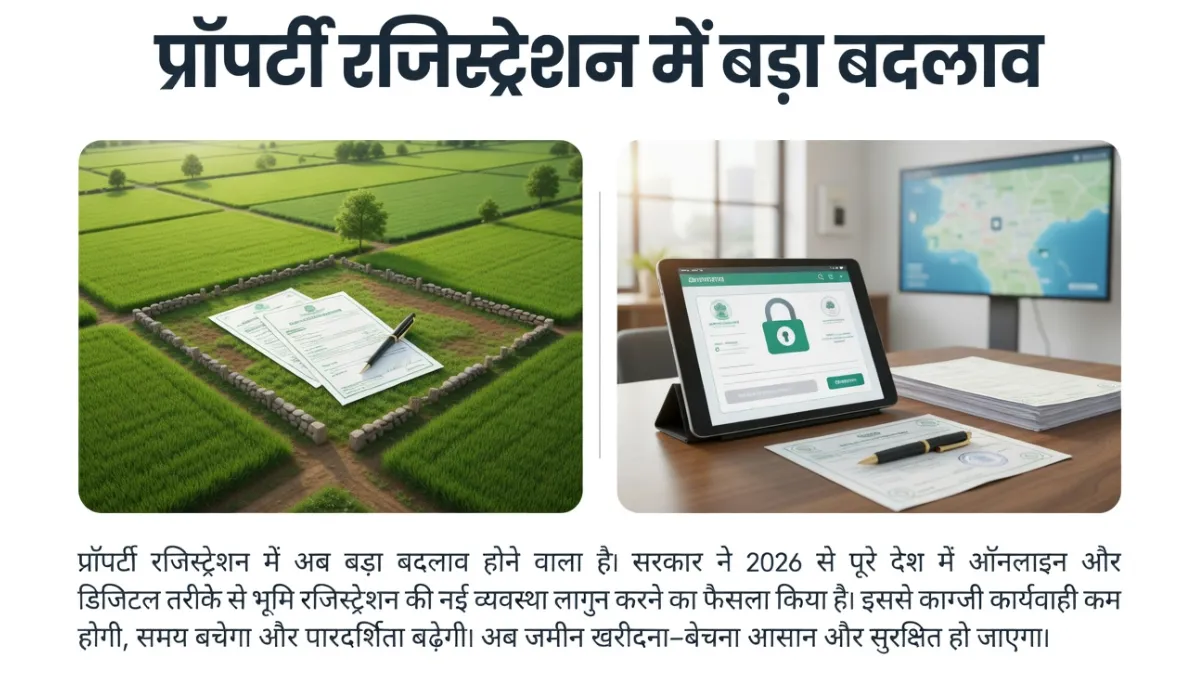 Property Registration New Rule